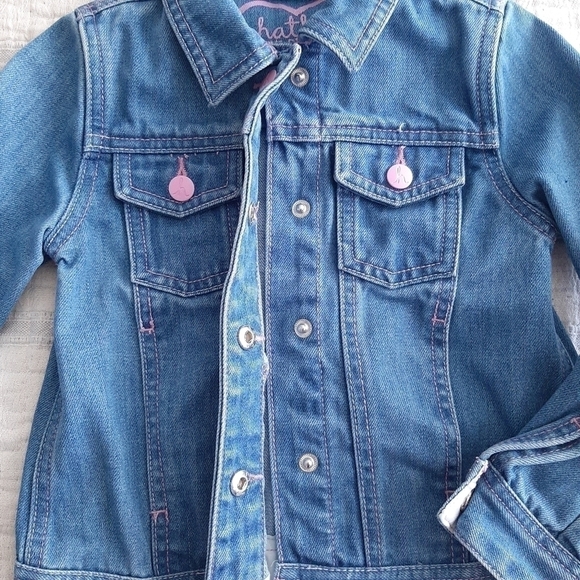 𝅺Hatley Denim Jacket size 4 - Picture 7 of 9